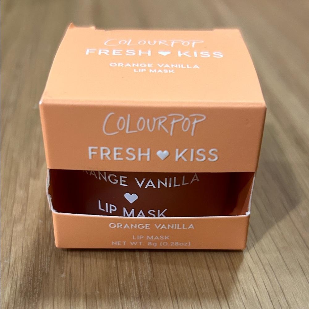 ColourPop Fresh Kiss Orange Vanilla Lip Mask